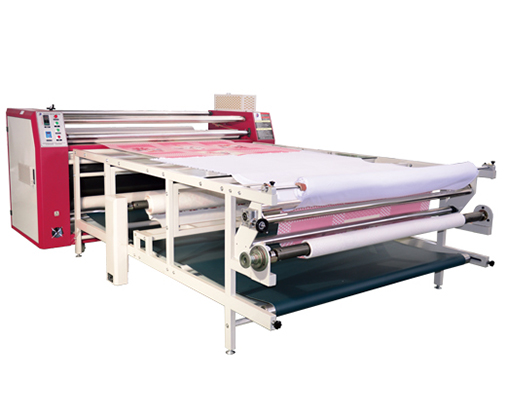 豪華滿油型滾筒印花機(jī)，成衣印花機(jī)